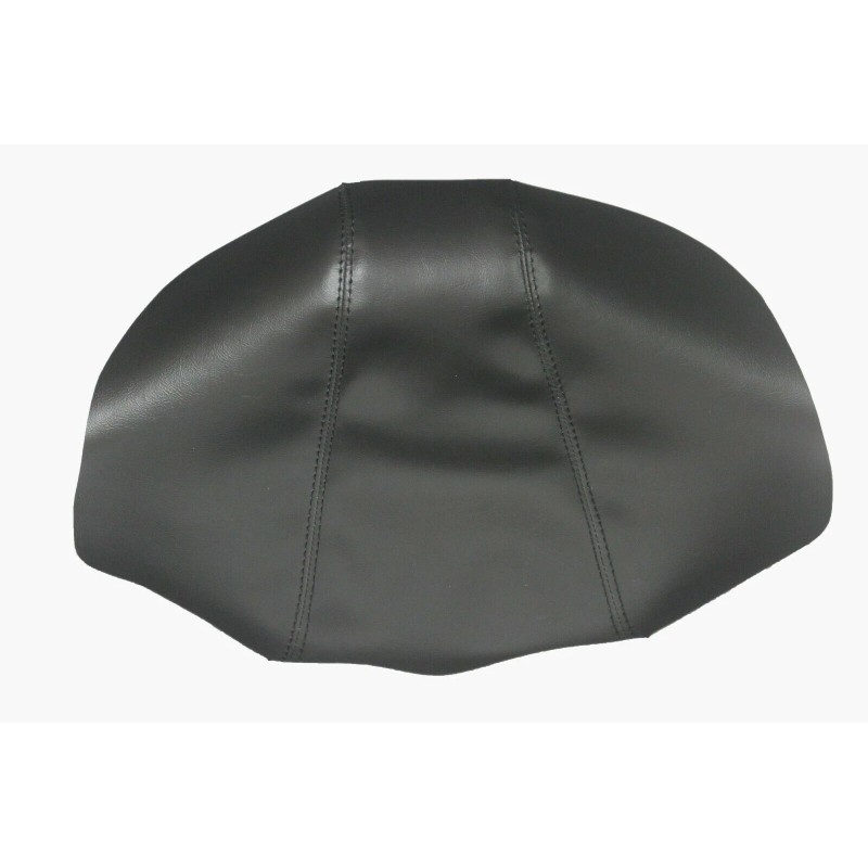 Kar Designers Real Leather Black Center Console Lid Armrest Cover