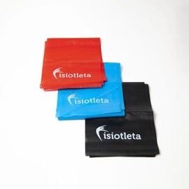 Juego de Bandas Elásticas Abiertas para Ejercicios y Pilates de 1.5 MTS x 15 cm