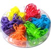 CALCUSO Stationery complete package: assorted coloured paper clips, large paper