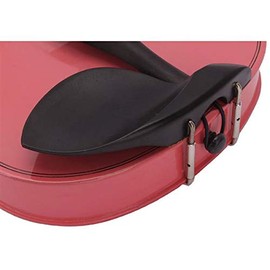 BRLUCKY Home New 1/4 Acoustic Violin Case Bow Rosin Pink 3-7 Days Delivery