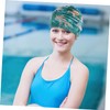 BIUDECO Women's Swim Cap Adjustable Fit Elasticity Bathing Hat for