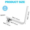 Stainless Kayak Paddle Spring Snaps, 9.5x6mm Pole Push Button Spring