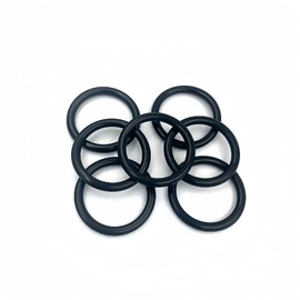 Boxonly Nitrile Rubber O-Rings 45mm OD 41mm ID 2mm Width Metric Sealing Washer Round O-Ring Gasket O Rings Seal Grommets, Pack of 50