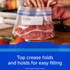 Ziploc Ziploc Gallon Food Storage Freezer Bags, Stay Open Design