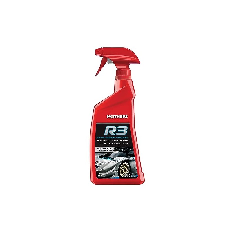 MOTHERS 09224-6PK R3 Racing Rubber Remover - 24 oz., (Pack