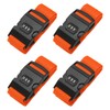 PATIKIL Luggage Straps, 4 Pack Suitcase Straps Adjustable Luggage Belts