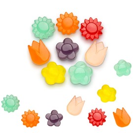 Fruidles Awesome Blossoms Gummi Candy, Assorted Fruit Flavors Gummies, Allergy Friendly, Non-GMO, No Artificial Sweeteners Gummy (1 Pound Bag)
