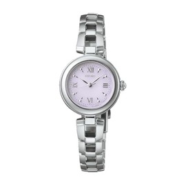 Seiko Selection S Series Women's Solar Bracelet, Dial: Baby Pink/Case Band: Silver, Bracelet Type