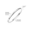Glanzstücke München Women's Ring Sterling Silver Stacking Ring Silver Ring,