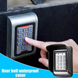 Doorbell Rain Cover, 1 x Controller for Access Control, Doorbell Cover, Waterproof Cover, Doorbell Protective Cover, Access Control Housing for Cameras, Ring Doorbells and Intercom