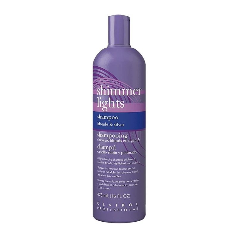 Clairol Professional Shimmer Lights Purple Shampoo Neutralizes B