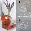 Solid Wood Nightstand Organizer by SolaJoy, Docking Station, Gifts for
