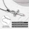 Polished Plain Egyptian Ankh Cross Religious Pendant Necklace Talisman Jewelry