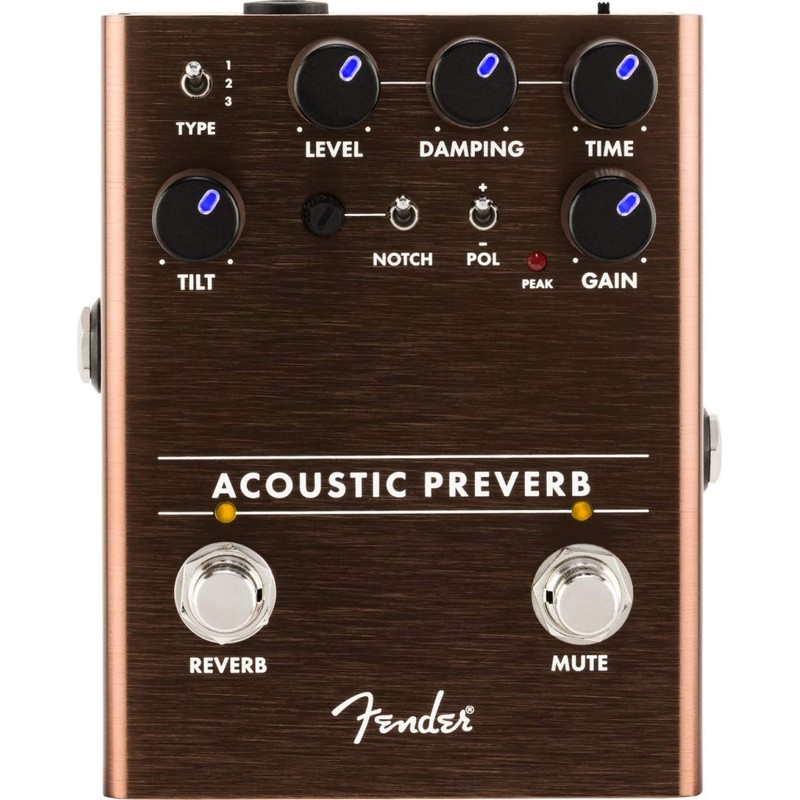 Fender Acoustic Preamp/Reverb, Guitar Effects Pedal