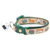 Sushi Cat Collar with Onigiri Bell | Adjustable Large Size