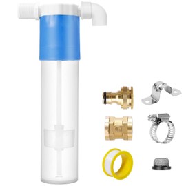 Buelkmag Pool Filler, Pool Water Leveler Auto Fill, Automatic Pool Filler, Auto Fill for Pool, Spa, Pond, Auto Filler Water Level Control, Maintains Water Level Stability (3/4IN Blue)