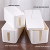3 Pack Cable Management Box with 18 PCS Cable Management
