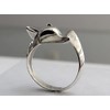 Fox Open Rings Sterling Silver 925 Playful Head Animal Tail