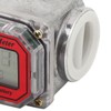 Mini Digital Turbine Flowmeter Diesel Fuel Flow Meter 10‑200L 1"