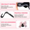 Tressora 2 Pack Car Bag Hooks,Cute Bow Car Seat Hooks