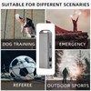 MecArmy CH15 Titanium Whistle with Dual-Tone Design and Keychain Ring
