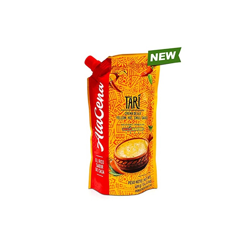 Crema de Aji Tari Peruano Nuevo Paquete 400 g (15