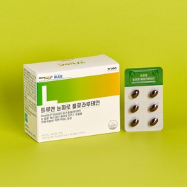 Trueen Truen Flora Lutein Astaxanthin Eye Health Fatigue Improvement 60 Capsules, 1 Piece / 트루엔 플로라 루테인 아스타잔틴 눈 건강 피로 개선 60캡슐, 1개