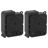 2pcs Door Handle Alarm Anti Theft Vibration Triggered Portable Door