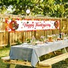 Thanksgiving Table Runner 12 x 70'' Happy Thanksgiving Turkey Pumpkin