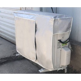 Anawakia Air Conditioner Cover Outdoor Waterproof Air Conditioner Dust Cover Outdoor Cover for Home (92 x 35 x 69 cm)