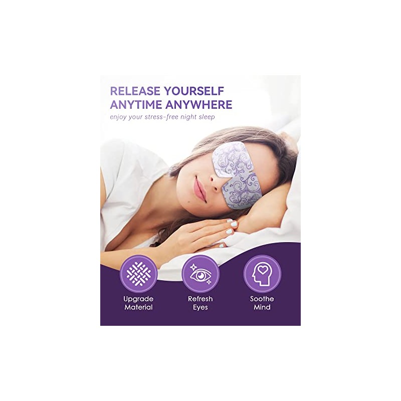 ProCIV Steam Eye Mask, Self Heating Heated Eye Mask for