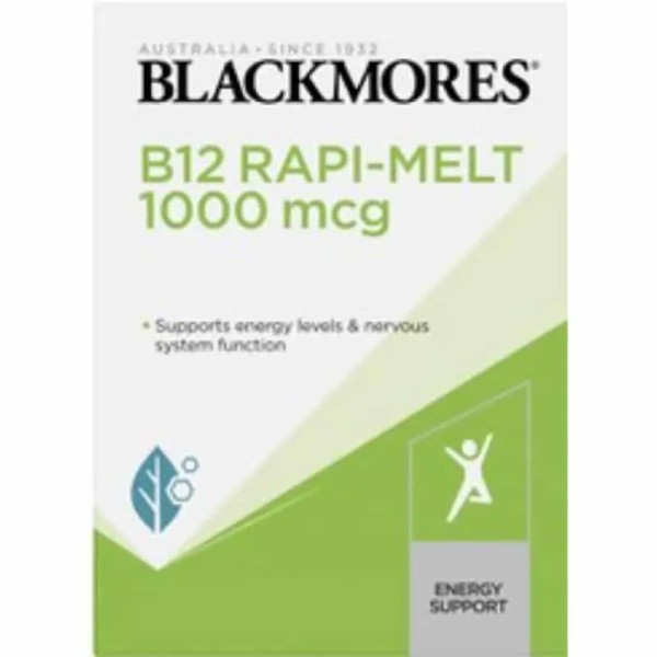 Blackmores B12 Rapi-melts Tablets 30 pack
