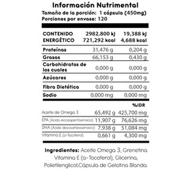 Omega Kids Suplemento 120 Cápsulas - Greenwell