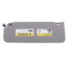menbager For 2017-2021 Honda Pilot Sun Visor Shade Right Gray