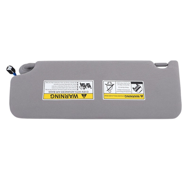 menbager For 2017-2021 Honda Pilot Sun Visor Shade Right Gray