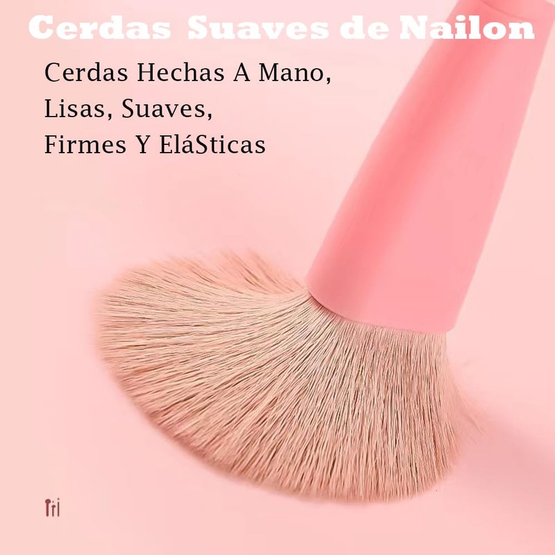 Viaje rochas para maquillaje, Brochas de Viaje, 4 en 1