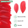 M METERXITY 50-Pack Goose Feathers, 1.6-3 Inch / 4-8cm Bulk