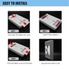 CREVIV LED Night Light, Battery Powered Light,Cordless COB Switch Light,