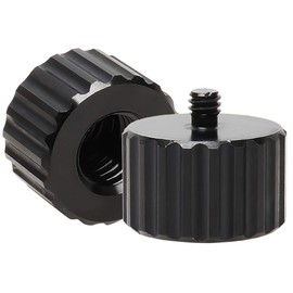 Huepar 5/8"-11 Female Thread Converter, 1/4"-20 Male Thread Diameter Conversion Adapter, Fixed Screw Adapter, Tripod, Laser, Marker, Level Indicator Adapter, Suitable for Conversion Adapter, Aluminum