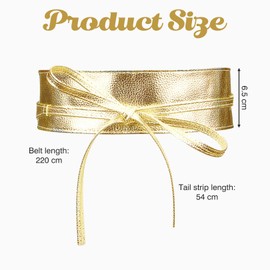 Elastischer Taillengürtel Damen Breit,Gürtel Damen Breit Taillengürtel Schwarz,Breiter Gürtel damen für Kleid,taillengürtel breit,Eleganter Hüftgürtel mit Schnürung Perfekt für Kleider (Gold)