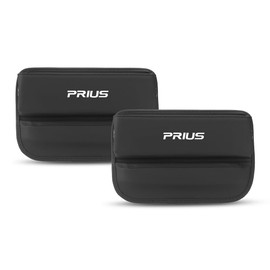 [Prius Only] Seatside Pocket, Prius Exclusive Logo, Car Gap Storage Box, Compatible with Prius 60 Series, 50 Series, 40 Series, 30 Series, 20 Series α, Car Seat Storage Case, Gap Filling, Fall
