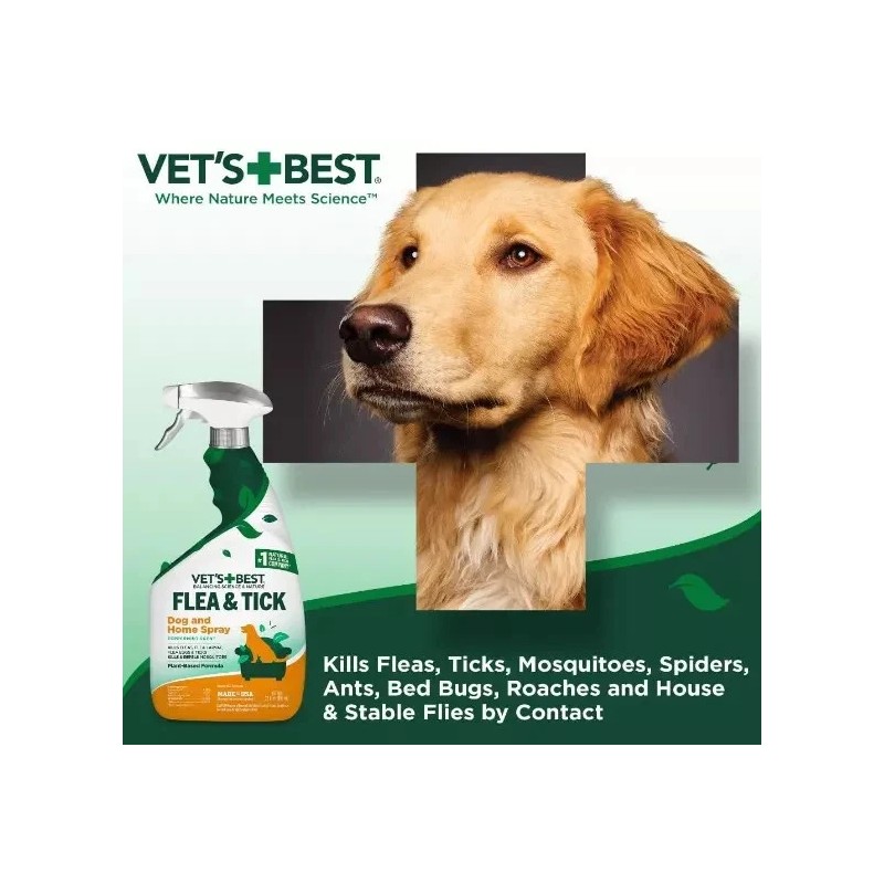 Vet's Best NEW Vet's Best Flea and Tick Home Spray
