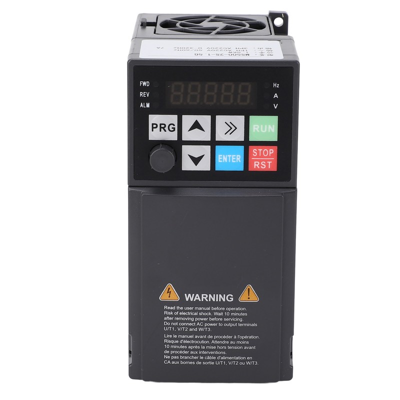 VFD Frequency Converter Digital Display 1.5KW 7A 220V Input Output