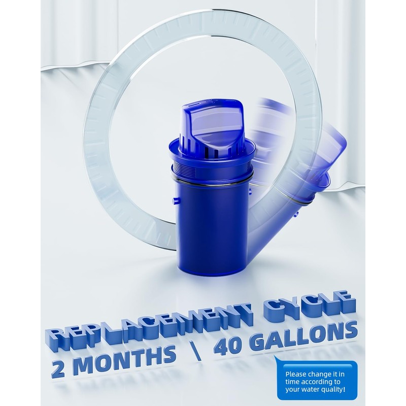 Water Filter Replacement Compatible with All PUR, PUR Plus Water