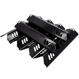 Adviace Replacement Parts for Dyna-Glo DGB610SSP DGH483CRP DGF493BNP DGF510SBP Grills, 15 inch Porcelain Grill Heat Tents Heat Plates for Outdoor Gourmet GR2205720-OG-00 GR2205723-OG-00, Set of 6