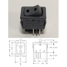 Replacement On Off Switch for Shop Vac with Oversized ON/Off Push Button
