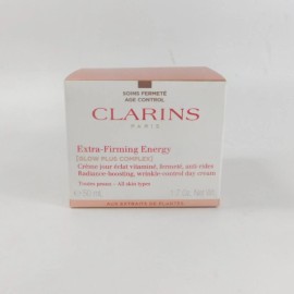 CLARINS Extra-Firming Energy GLOW PLUS COMPLEX Day Cream 1.7oz/ 50ml*NEW IN BOX