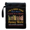 Book Sleeve, Book Covers with Zipper, Funny Book Cover Protector