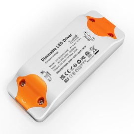 REYLAX LED Transformer 24 V Dimmable, TRIAC Dimmable Power Supply 24 V 24 W 1 A, Transformer 230 V to 24 V DC LED Driver, Constant Voltage Power Supply, Low Voltage Transformer for LED Lighting