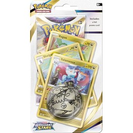 Pokémon | Pokémon TCG: Sword & Shield 9 Brilliant Stars Premium Checklane Blister Display | Card Game | Ages 6+ | 2 Players | 10 Minutes Playing Time